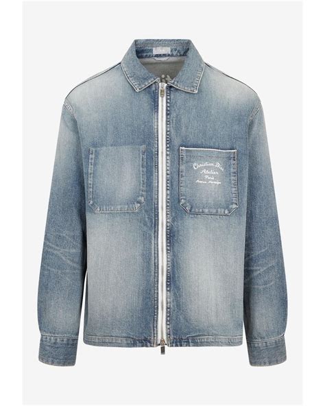 denim dior jacket|dior denim jacket sale.